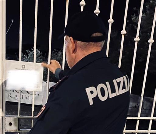 circolo di padel sotto sequestro