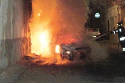 incendio auto