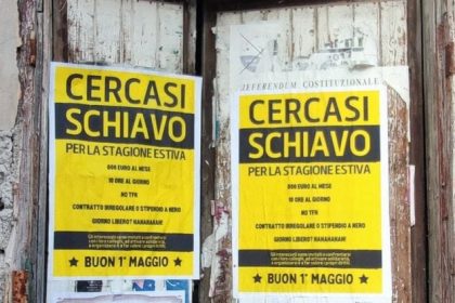 Lipari cercasi schiavo