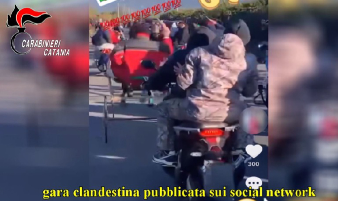 corse clandestine cavalli paternò
