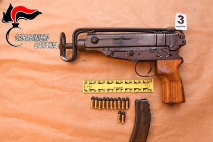 pistola mitragliatrice skorpion