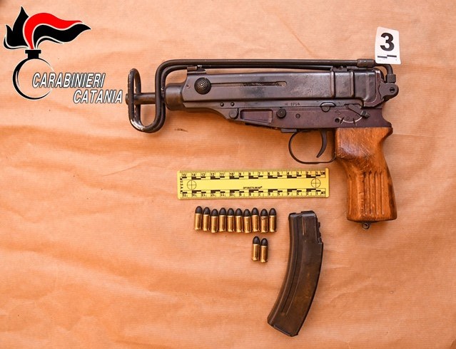 pistola mitragliatrice skorpion