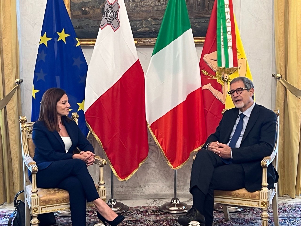 energia sicilia malta