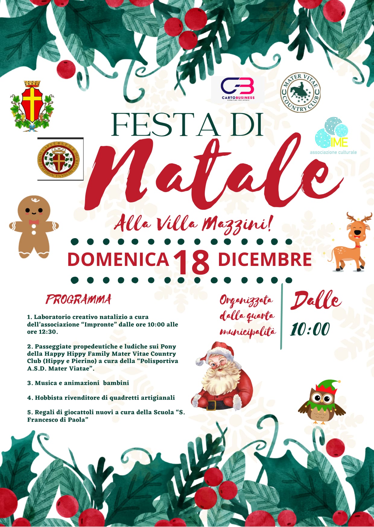 Natale a Villa Mazzini