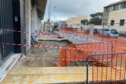 Campo delle Vettovaglie. Assenza di sicurezza per transito e attraversamento dei pedoni