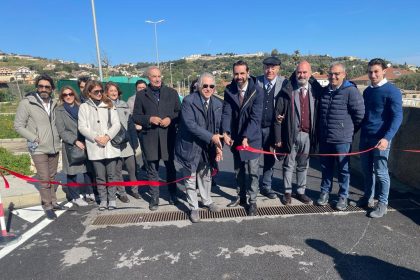 Contrada Margi a Torre Faro. Consegnato un tratto