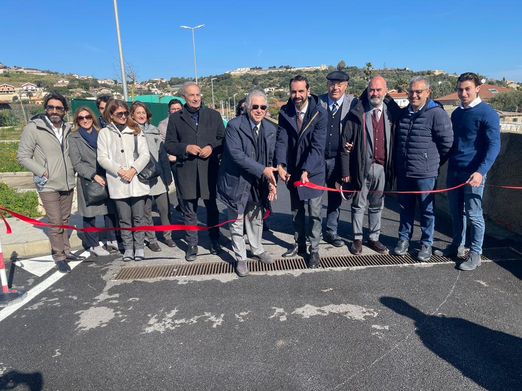 Contrada Margi a Torre Faro. Consegnato un tratto