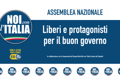 Noi con l'Italia ufficializza sostegno a Trantino.