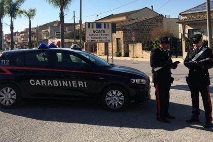 fermano ladro di arance ad acate