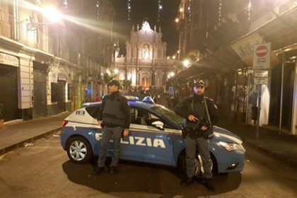 blitz della polizia a san cristoforo