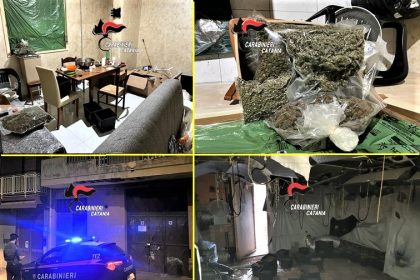 britz dei carabinieri a librino