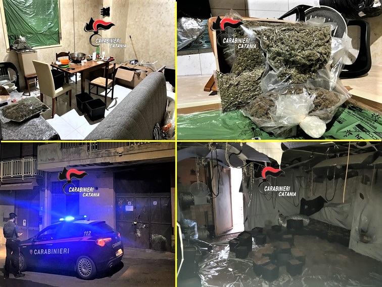britz dei carabinieri a librino