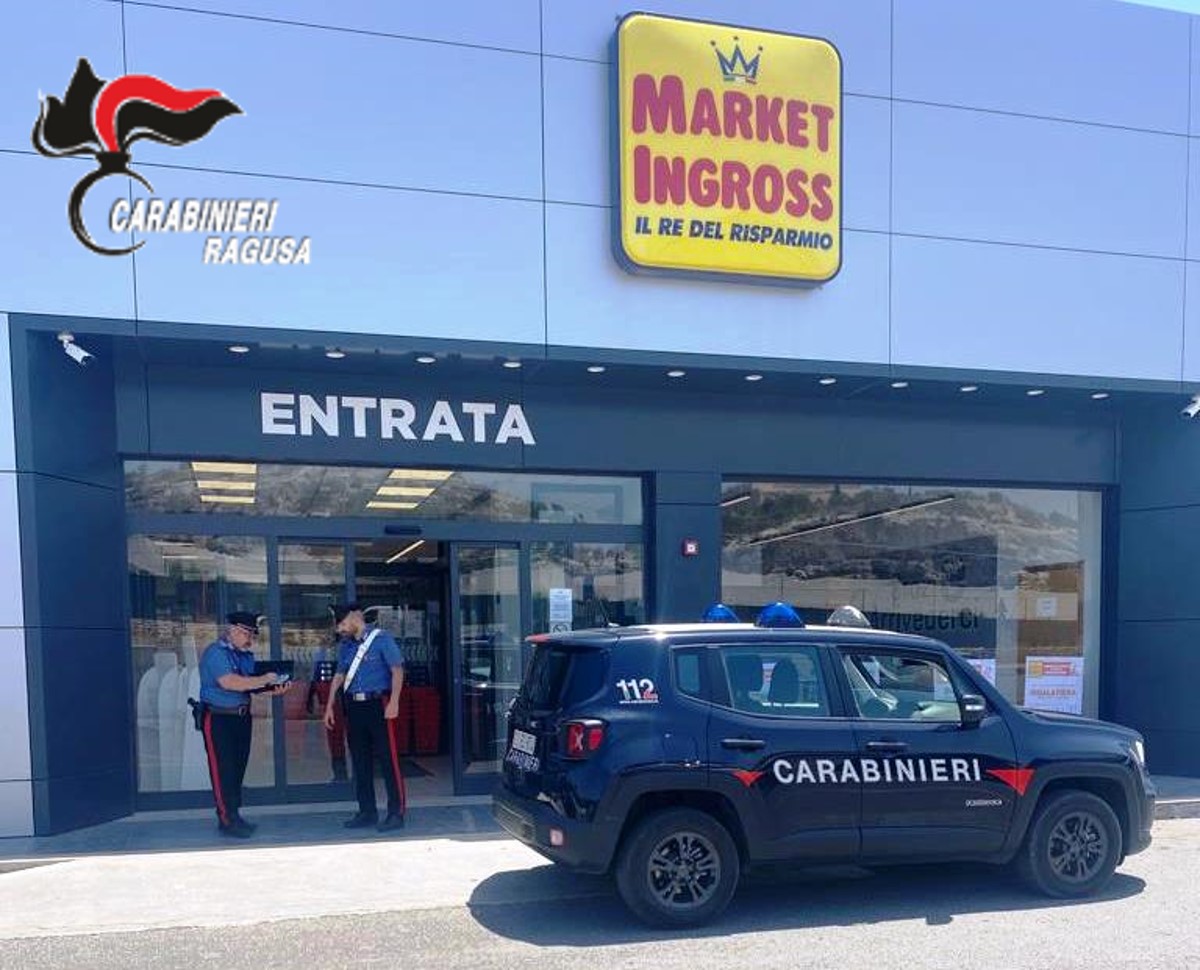 ispica romeno violento davanti supermercato