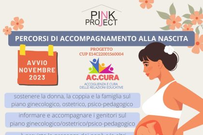 Capo d’Orlando. Pink Project : Percorso sostegno alla nascita