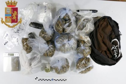 Messina. Arrestato diciassettenne. Nascondeva droga in cameretta