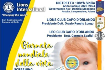 Brolo. Giornata mondiale della vista: screening gratuito per i piccoli