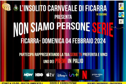 Ficarra. All’insegna delle serie tv: L ' Insolito Carnevale