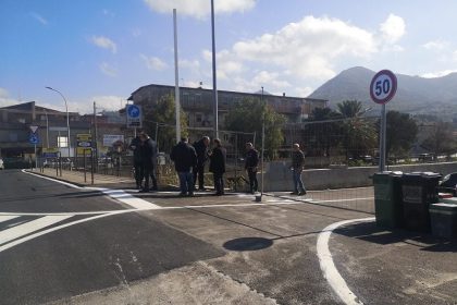 Brolo. Nuova strada lungo la sponda sinistra del torrente aperta