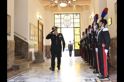 Visita del Comandante Luzi al Comando “Culqualber”