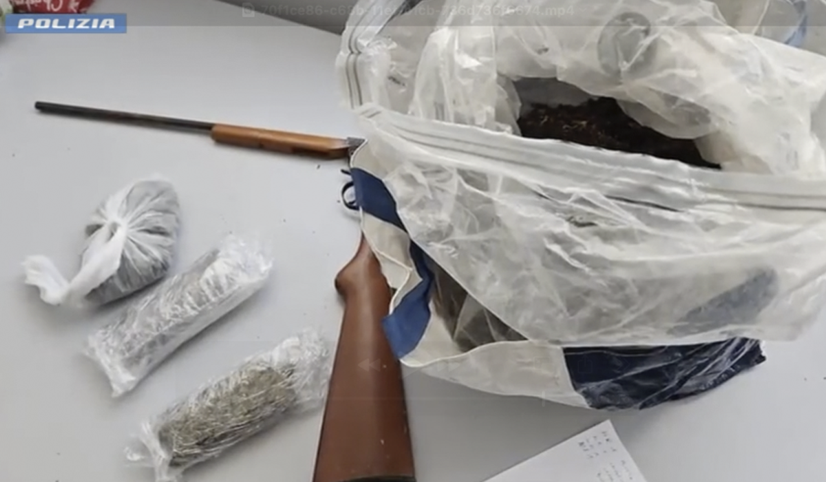 sequestro della polizia a Librino
