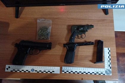 Siracusa arresto per detenzione illegale di armi