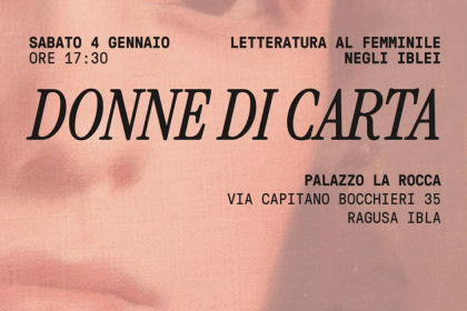 Donne di Carta: La Letteratura al Femminile negli Iblei