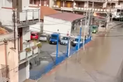 torrente niceto esonda monforte marina sott'acqua