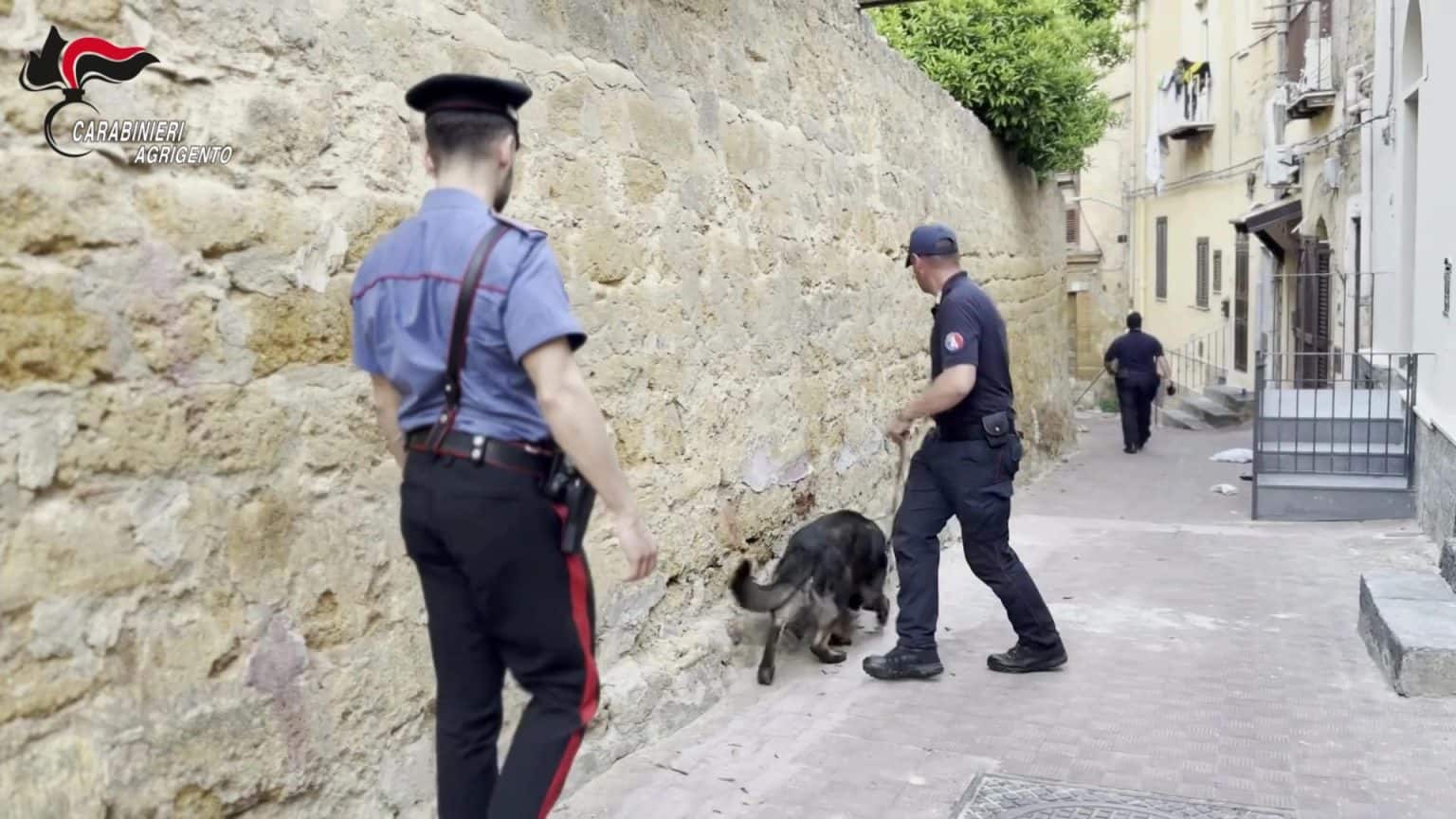 operazione antigroga centro storico agrigento
