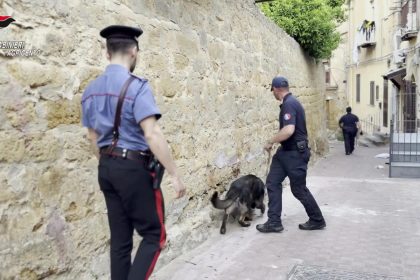 operazione antigroga centro storico agrigento