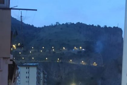 incendio montepellegrino