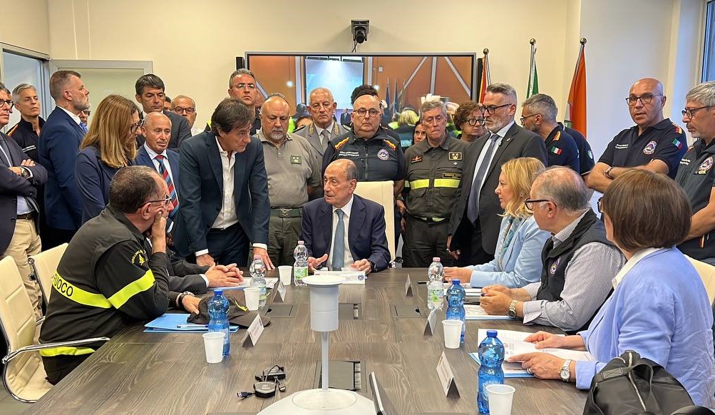 riunione incendi sicilia regia unica