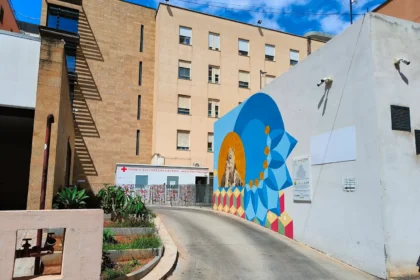 caduta in bici ricoverato all'ospedale di cristina