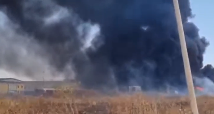 incendio rifiuti licata
