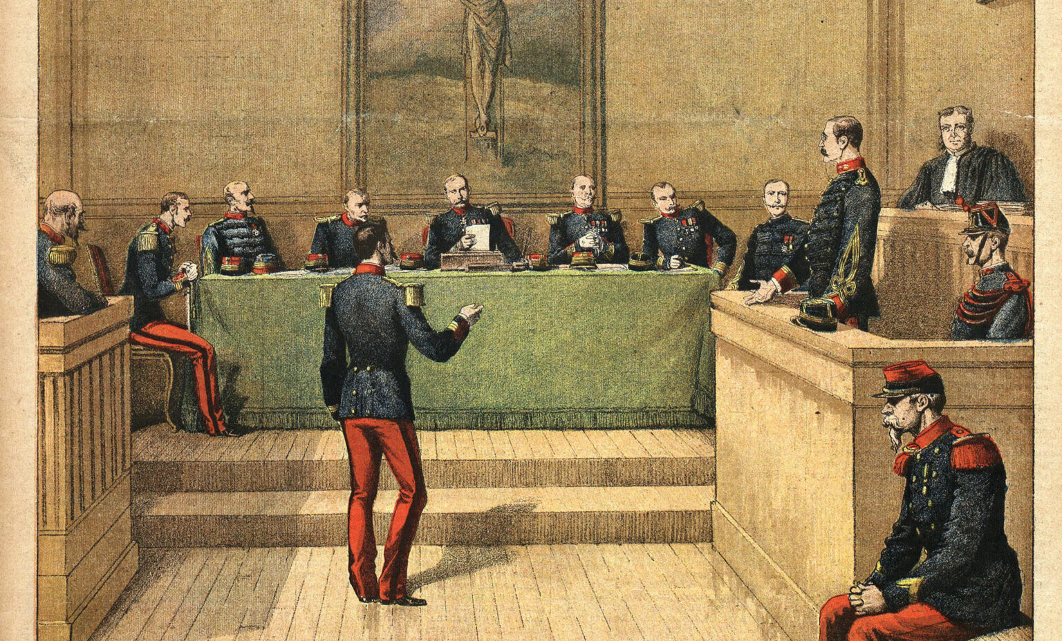 L'Affaire Dreyfus fu uno scandalo politico che si verificò durante la terza Repubblica francese.
